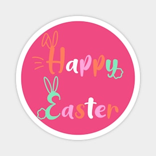 'Happy Easter' Shirt Magnet